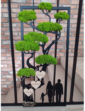 Obraz Rodzina z dzewkiem, z...