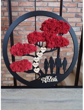 Drzewko z chrobotkiem,...