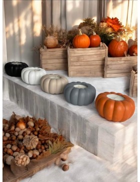 Dynie świecznik, dekoracja...