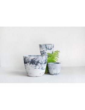 Donica plecionka wys. 25cm