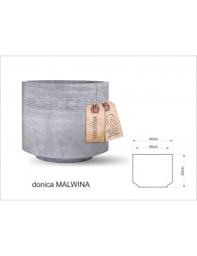 Donica betonowa Malwina -...