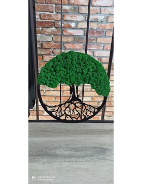 Drzewko z mchem, dekoracja,...