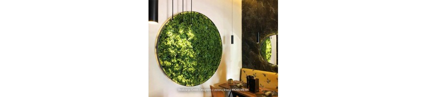 Dekoracje z roślin sztucznych 